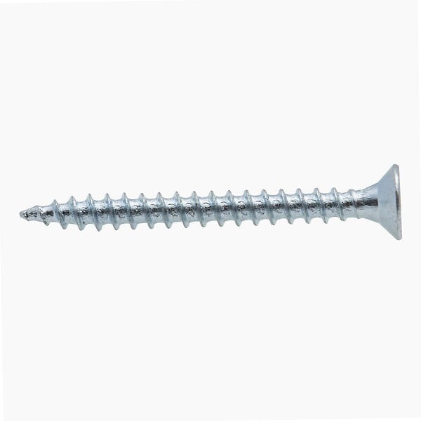 VISSAL - Vis à bois tête fraisée PZ zinguée Viswood filet total 3x30 mm (x100 vis) - large