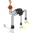 ALDES - Kit VMC simple flux EasyHOME HYGRO PREMIUM Moyenne Pression MP BDH - ALDES - 11033501 - vignette