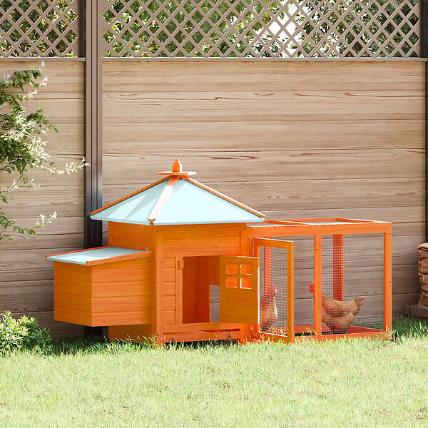 VIDAXL - vidaXL Poulailler d'extérieur - large