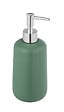 WENKO - Distributeur de savon céramique Olinda Vert 500 ml - vignette