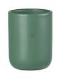 WENKO - Gobelet à dents céramique Olinda - Vert - 250 ml - vignette
