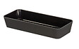 WENKO - Bac de rangement plastique Gom Noir 24cm - vignette
