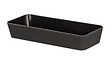WENKO - Bac de rangement plastique Gom Noir 24cm - vignette