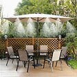WERKAPRO - Brumisateur de terrasse 7,5m 4 buses laiton - vignette