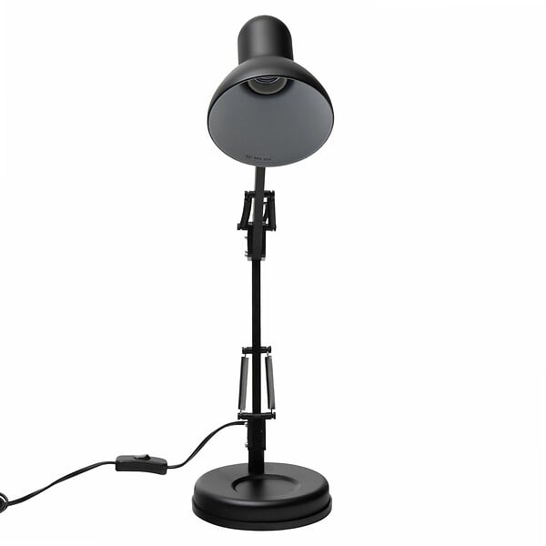 GSC - Lampe de bureau flexible noire - large