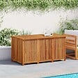 VIDAXL - vidaXL Boîte de rangement de jardin 150x80x75 cm bois massif d'acacia - vignette