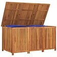 VIDAXL - vidaXL Boîte de rangement de jardin 150x80x75 cm bois massif d'acacia - vignette
