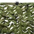 WERKAPRO - Toile d'ombrage ajourée camouflage  3 x 3 mètres (9m²) - vignette