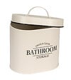 WENKO - Boîte SDB avec couvercle Uri ovale beige - vignette