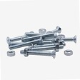 VISSAL - Vis à métaux zinguée tête fraisée PZ cruciforme Viswood Ø 4x20 mm (lot de 14 vis+écrou) - vignette