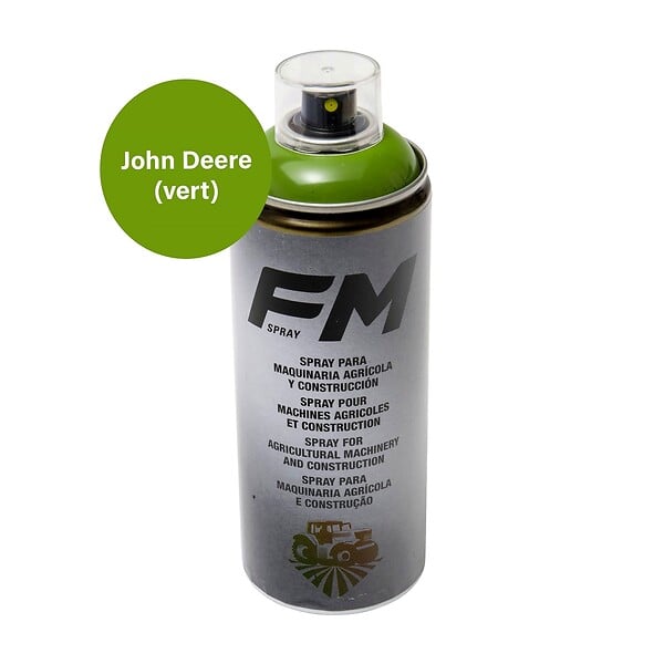 FM SPRAY - Peinture spray verte John Deere 400ml - large