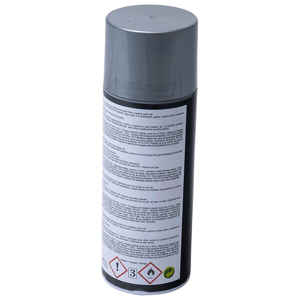 FM SPRAY - Bombe de peinture déco argenté 400ml - large