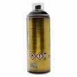 FM SPRAY - Bombe de peinture noir 400ml Noir brillant - RAL 9005 - vignette