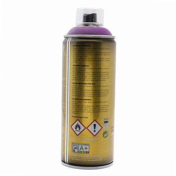FM SPRAY - Bombe de peinture violet 400ml Violet sécu - RAL 4008 - large