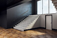 KORDO - Main courante tubulaire - Métal - Inox chromé - 2m Ø4cm - vignette