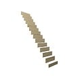 KORDO - Contremarches sapin Normandie - 14 pcs - L.69.4xh.20xP.1.8cm - vignette