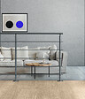 BURGER - Pack 2m prestio anthracite fixation à plat - vignette