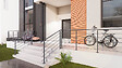 BURGER - Pack 2m prestio anthracite fixation à plat - vignette