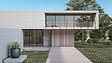 BURGER - Poteau prestio black fixation laterale 30 x 55 x 1150 mm - vignette
