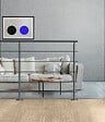 KORDO - Poteau prestio anthracite fixation à plat - vignette
