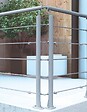 BURGER - Kit angle gris karako pour main courante et tubes - vignette