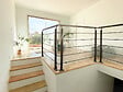 KORDO - Verre synthetique, 1m H0,64m noir - vignette