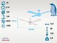 KLASSFAN - Ventilateur de plafond ø122 cm avec LED et Wifi Réversible Hypersilence - vignette