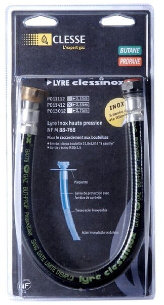 CLESSE - Lyre CLESSINOX - Longueur: 70 cm- réf : P013012 - CLESSE INDUSTRIE - large