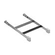 VILLEROY & BOCH - Grille porte-seau O.NOVO - Largeur: 177,5 mm - Longueur: 272 mm - Hauteur: 21 mm - Chromée- réf : 96830000 - VILLEROY ET BOCH - vignette