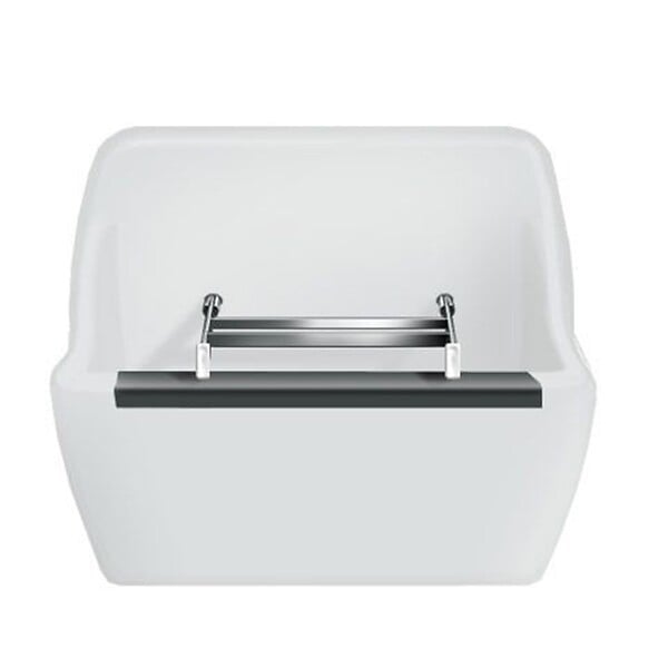 VILLEROY & BOCH - Grille porte-seau O.NOVO - Largeur: 177,5 mm - Longueur: 272 mm - Hauteur: 21 mm - Chromée- réf : 96830000 - VILLEROY ET BOCH - large