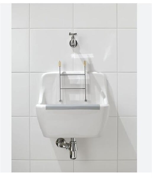 VILLEROY & BOCH - Déversoir O.NOVO - Largeur: 450 mm - Profondeur: 350 mm - Hauteur: 400 mm - BLANC- réf : 69120101 - VILLEROY ET BOCH - large