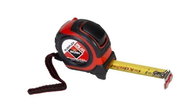 RUBI - Mètre à ruban RUBIFLEX - Longueur 5M x largeur 19mm- réf : 75901 - RUBI - large