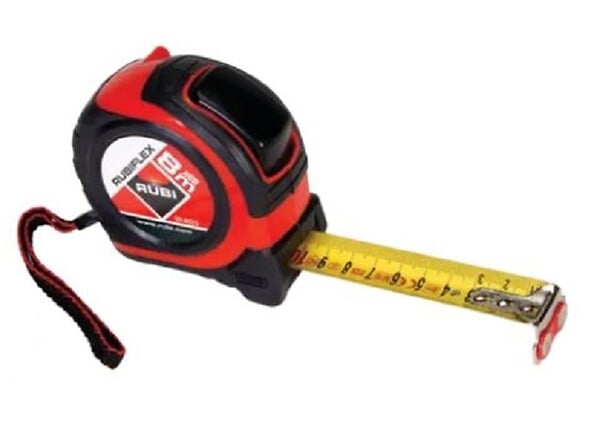 RUBI - Mètre à ruban RUBIFLEX - Longueur 5M x largeur 19mm- réf : 75901 - RUBI - large