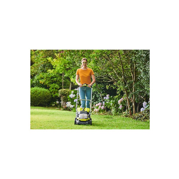 RYOBI - Tondeuse poussée RYOBI 18V One+ - 2 Batteries 4.0Ah - Chargeur - RY18LM37A-240 - large