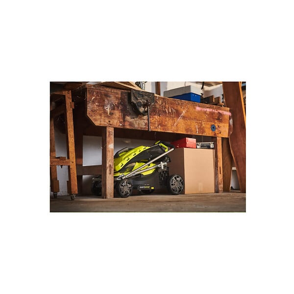 RYOBI - Tondeuse poussée RYOBI 18V One+ - 2 Batteries 4.0Ah - Chargeur - RY18LM37A-240 - large