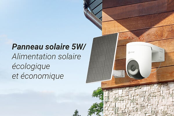 EZVIZ - Pack EZVIZ caméra HB8 Lite 4G & panneau solaire 5 watts - large