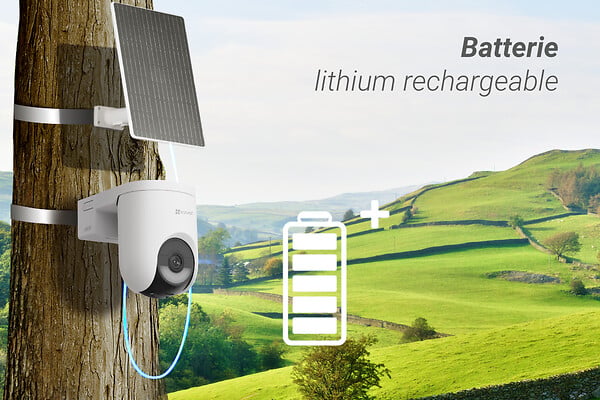 EZVIZ - Pack EZVIZ caméra HB8 Lite 4G & panneau solaire 5 watts - large
