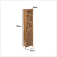 5 FIVE SIMPLY SMART - Colonne 2 portes "Sicela" bambou - vignette
