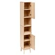 5 FIVE SIMPLY SMART - Colonne 2 portes Abana bois clair - vignette