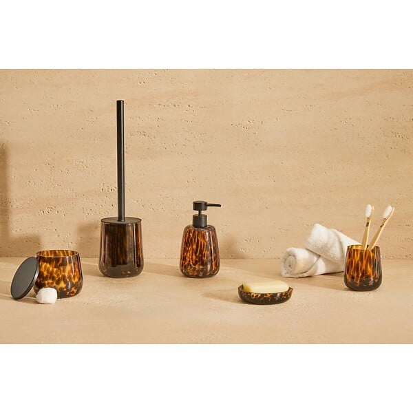 5 FIVE SIMPLY SMART - Brosse WC Dotty motif flammes - large