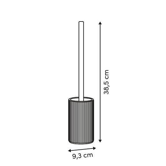 5 FIVE SIMPLY SMART - Brosse WC striée verte - large