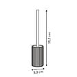 5 FIVE SIMPLY SMART - Brosse WC striée verte - vignette