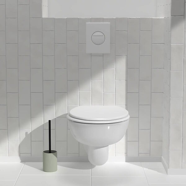 5 FIVE SIMPLY SMART - Brosse WC striée verte - large
