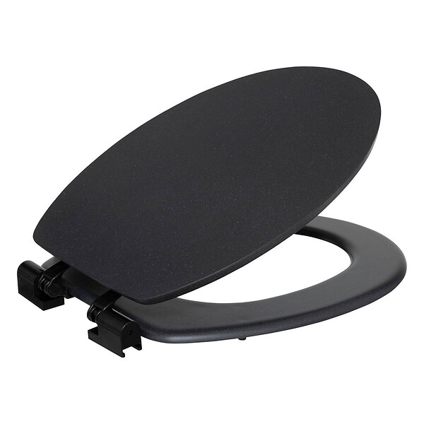 5 FIVE SIMPLY SMART - Abattant WC "Onyx" ardoise - large