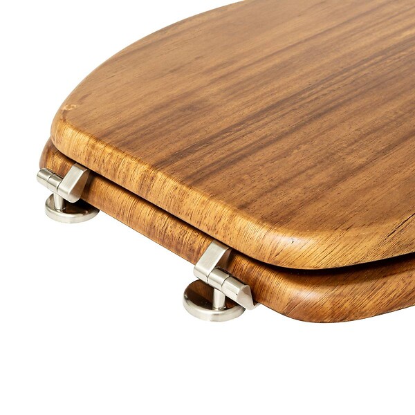 5 FIVE SIMPLY SMART - Abattant WC "Blackacia" en acacia - large