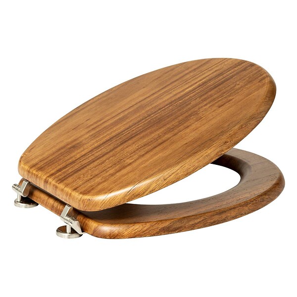 5 FIVE SIMPLY SMART - Abattant WC "Blackacia" en acacia - large