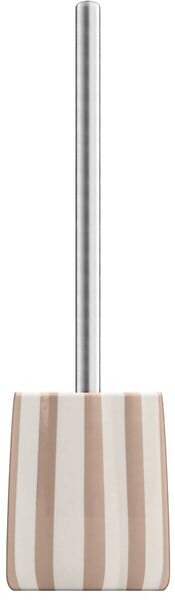 5 FIVE SIMPLY SMART - Brosse wc Strio rayures rose - large