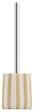 5 FIVE SIMPLY SMART - Brosse wc Strio rayures orange blé - vignette