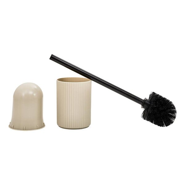 5 FIVE SIMPLY SMART - Brosse WC striée beige - large