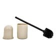 5 FIVE SIMPLY SMART - Brosse WC striée beige - vignette